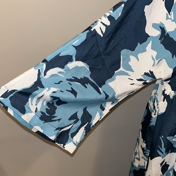 IMAN Global Chic Printed Empire-Waist Maxi Duster - Small- only available on HSN - Picture 6 of 9